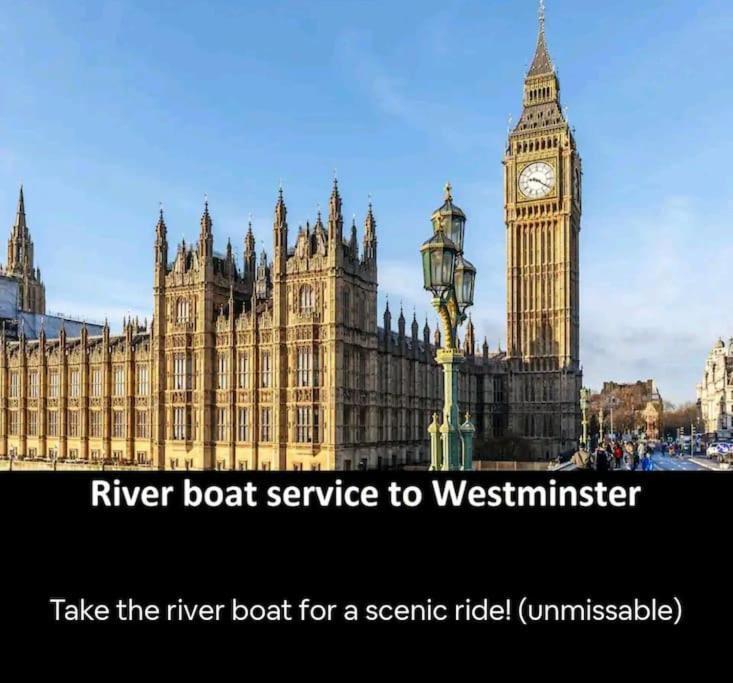 Snuggle Inn - Riverside Apartments - Views Over Looking London River Thames, Close To O2 Arena, London Excel, London City Airport, Thames Clipper- River Boat Service, Woolwich Ferry, Onsite Parking, Twin Room Option Available Exteriér fotografie