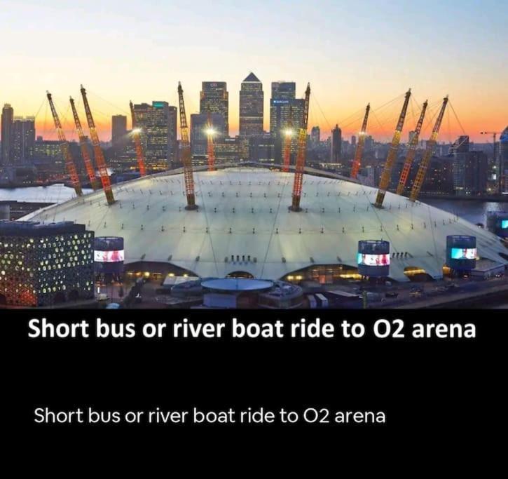 Snuggle Inn - Riverside Apartments - Views Over Looking London River Thames, Close To O2 Arena, London Excel, London City Airport, Thames Clipper- River Boat Service, Woolwich Ferry, Onsite Parking, Twin Room Option Available Exteriér fotografie